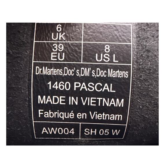 Dr. Martens 1460 Boots Pascal Floral Mash Up Y2K Womens US 8 Leather Lace Up - Picture 10 of 13